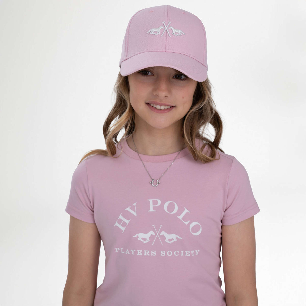 HV Polo T-Shirt HVPNatalie Kids Pretty Pink