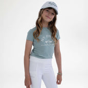 HV Polo T-Shirt HVPNatalie Kids Aqua Sky