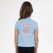 HV Polo Polo Shirt Favouritas EQ Kids Powder Blue