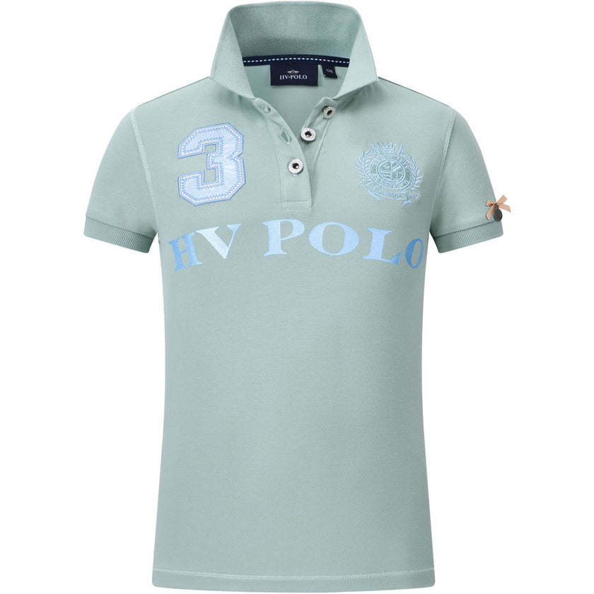 HV Polo Polo Shirt Favouritas EQ Kids Aqua Sky HV Polo Polo Shirt Favouritas EQ Kids Aqua Sky