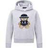 HV Polo Hoodie HVPTeddy Kinderen Grey Heather