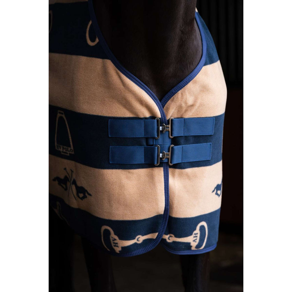 HV Polo Fleecedeken HVPGwenny Navy/Camel