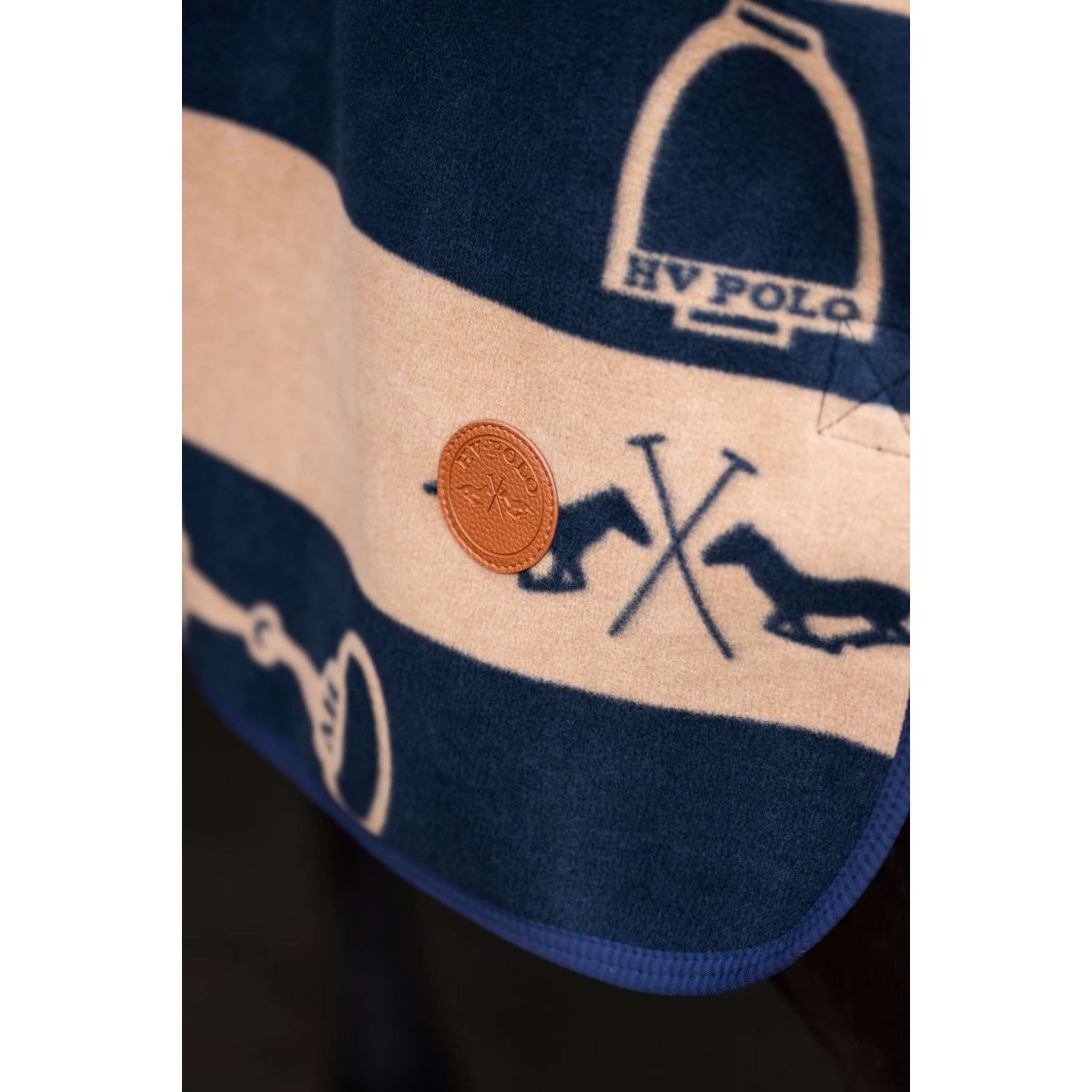 HV Polo Fleecedeken HVPGwenny Navy/Camel