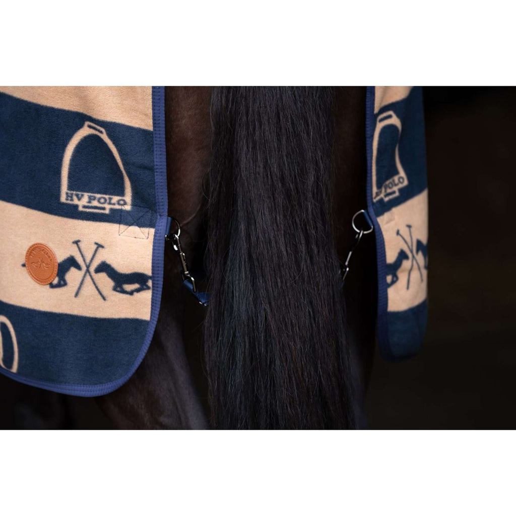 HV Polo Fleecedeken HVPGwenny Navy/Camel