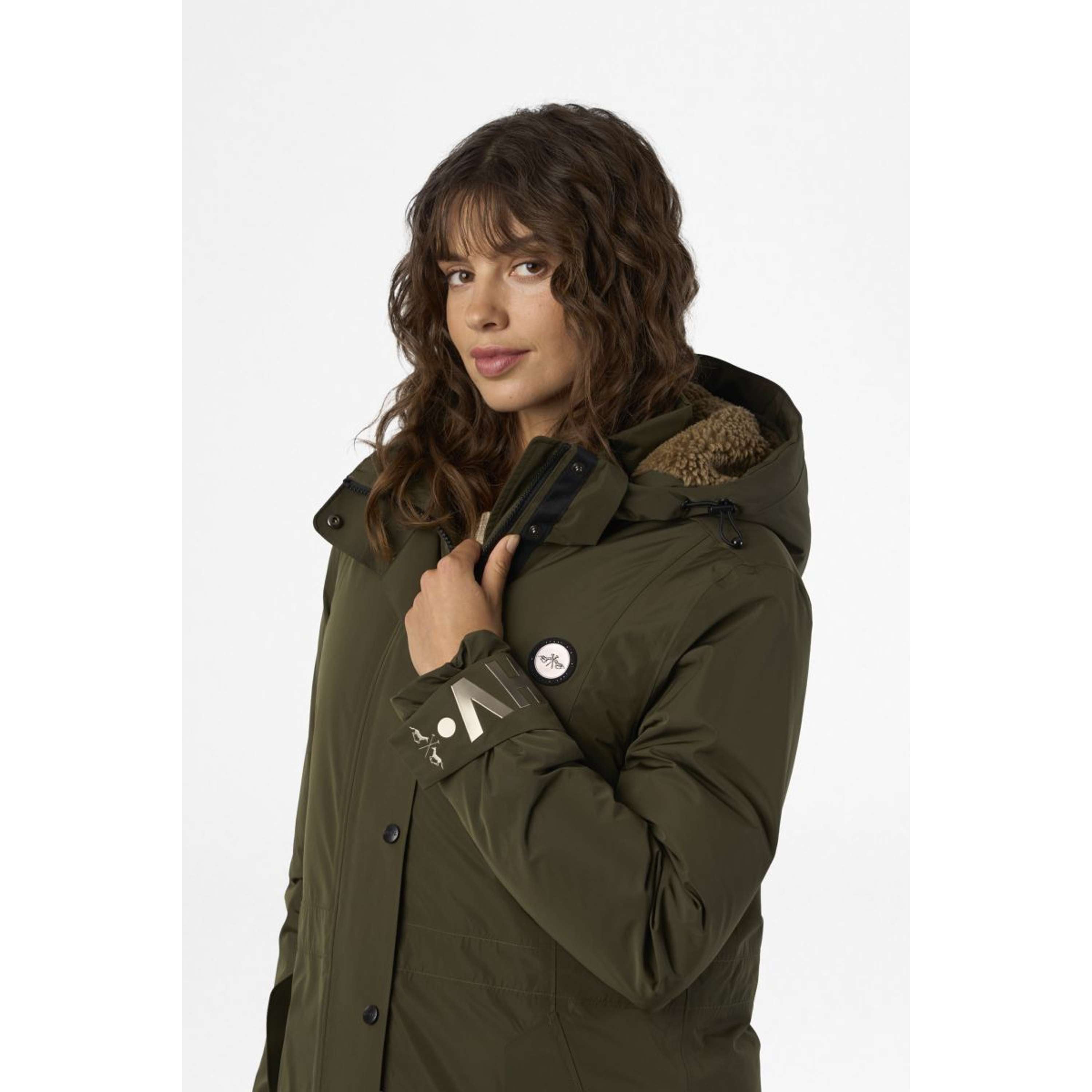 HV Polo Parka HVPRosemary Forest Green