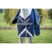 Amigo Turnout Rug FieldSafe Plus 1200D 100g Navy/Titanium Grey/Silver