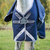 Amigo Turnout Rug FieldSafe Plus 1200D 50g Navy/Titanium Grey/Silver
