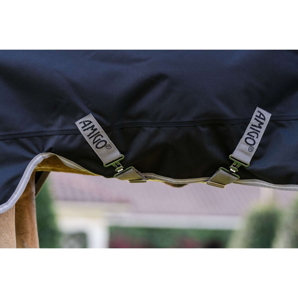 Amigo Turnout 1200D Pony 0g Black/Titanium Grey/Silver