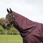 Amigo Halsstuk Turnout 1200D 0g Burgundy/Navy/Titanium Grey