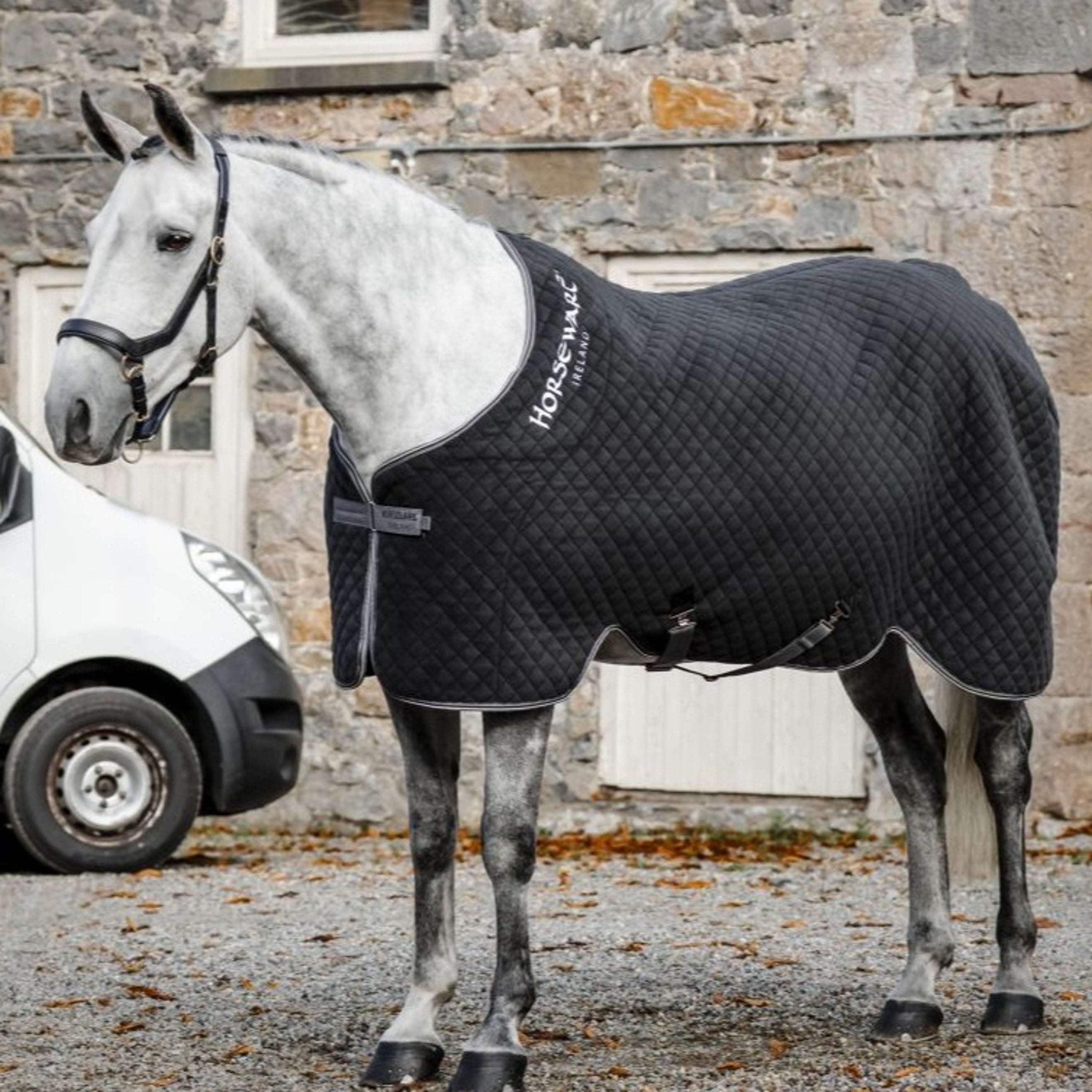 Horseware Thermal Cooler Black/Thunderstorm Grey/Silver