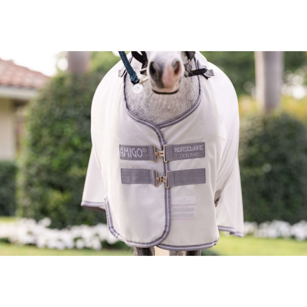 Amigo Bug Rug Plus Pony Silver/Titanium Grey/Silver