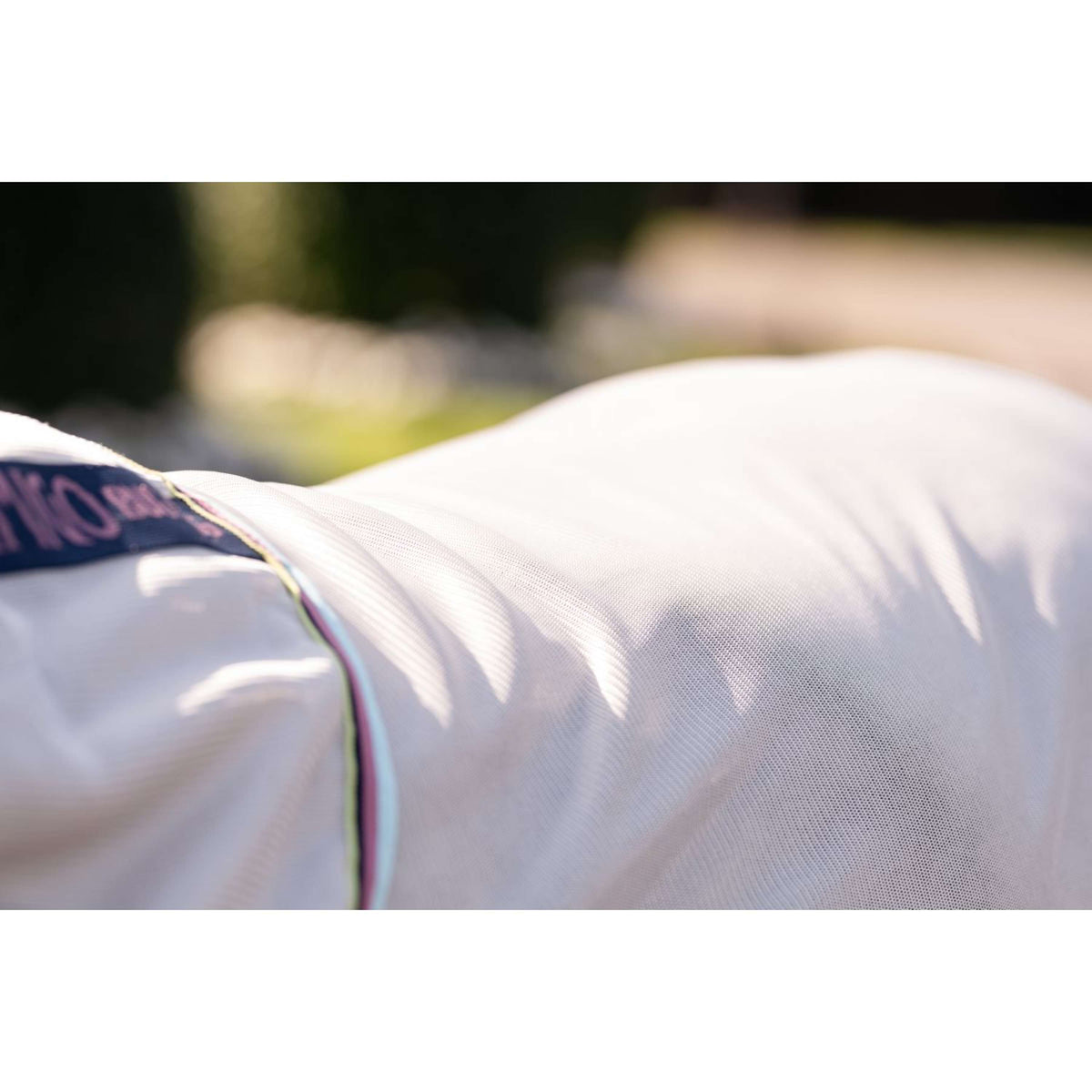 Amigo Bug Rug Plus Pony Silver/Lime/Navy/Pink/Blue