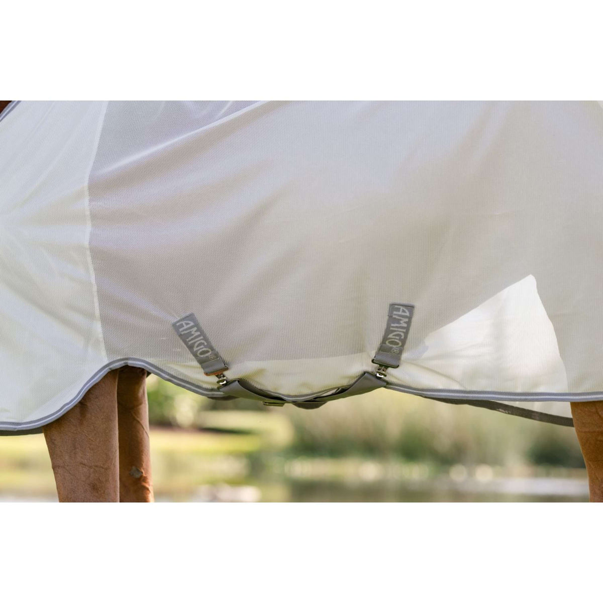 Amigo Bug Rug Pony Silver/Titanium Grey/Silver