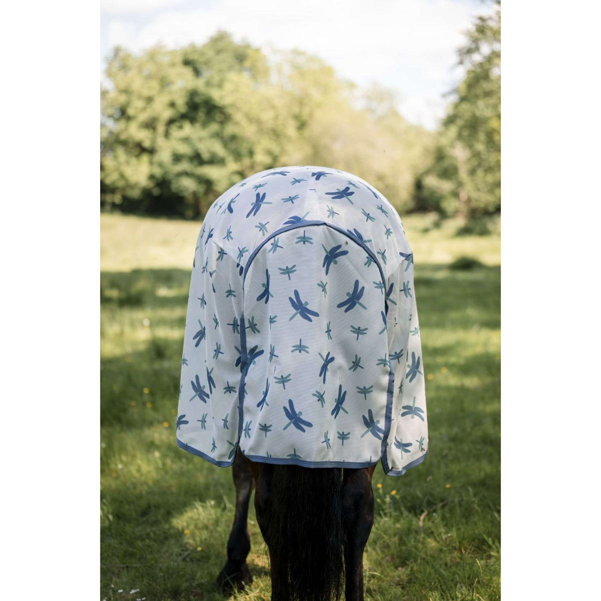 Amigo Bug Rug XL Plus Dragonfly Print/Silver/Blue/Sage