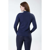 Horseware Shirt Strive Winter Zip Core Navy