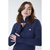Horseware Shirt Strive Winter Zip Core Navy