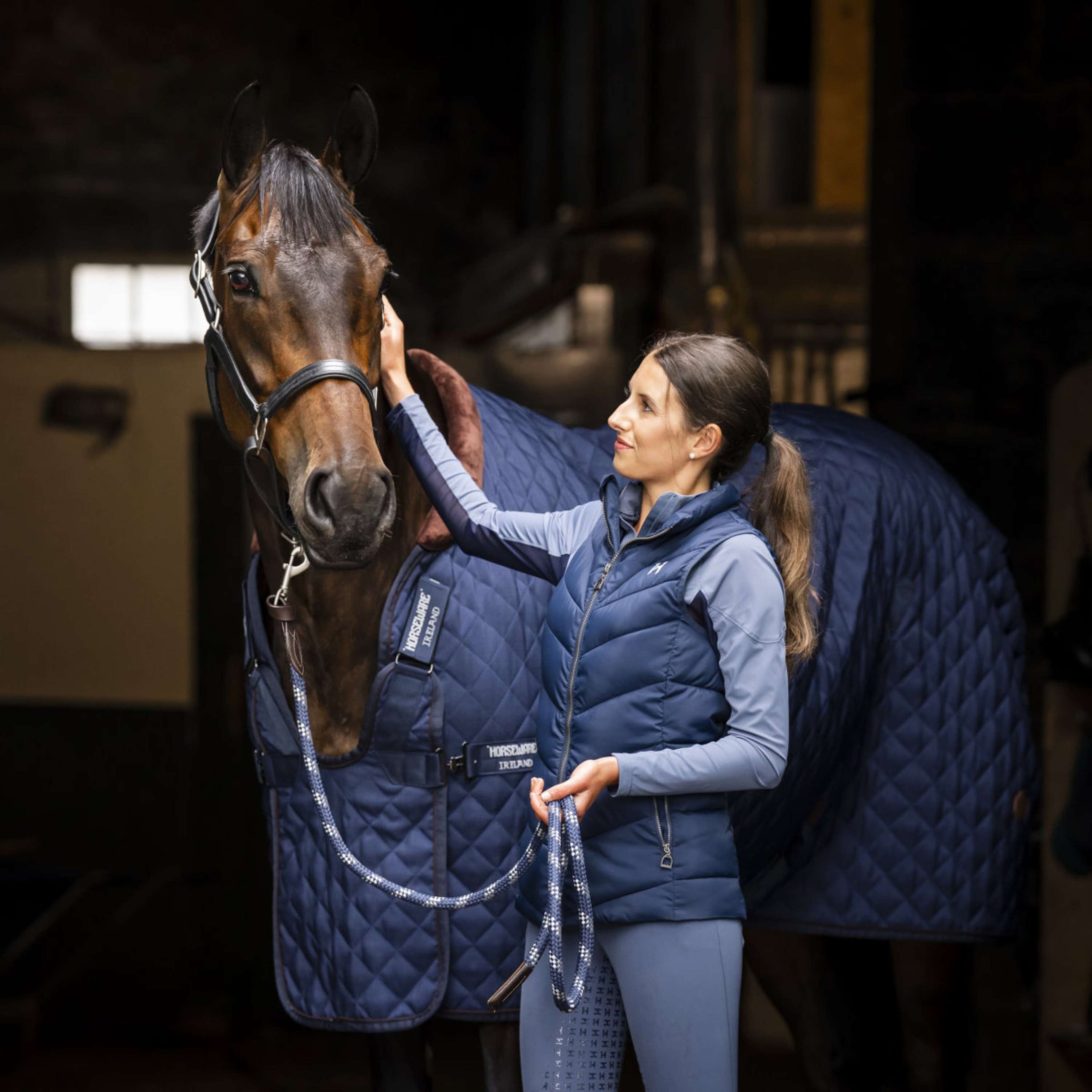 Horseware Bodywarmer Stride Core Navy