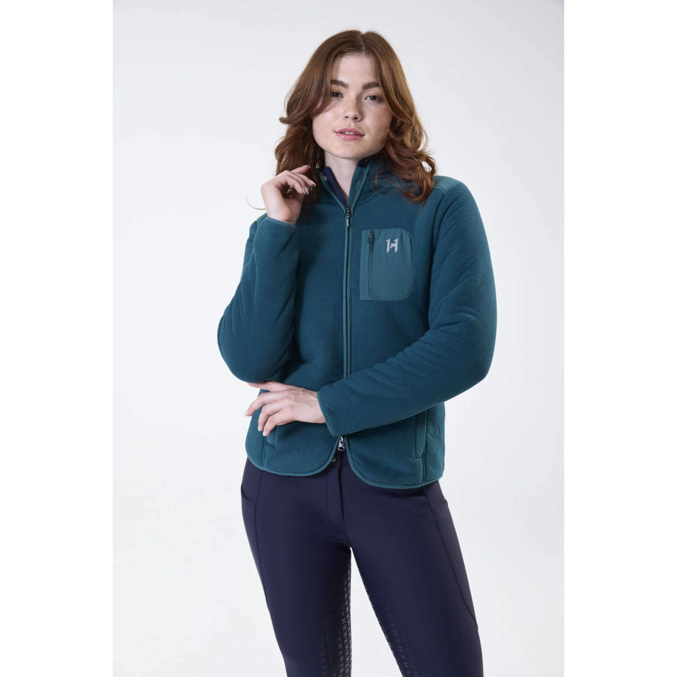Horseware Fleecejack Pace Dynasty Green