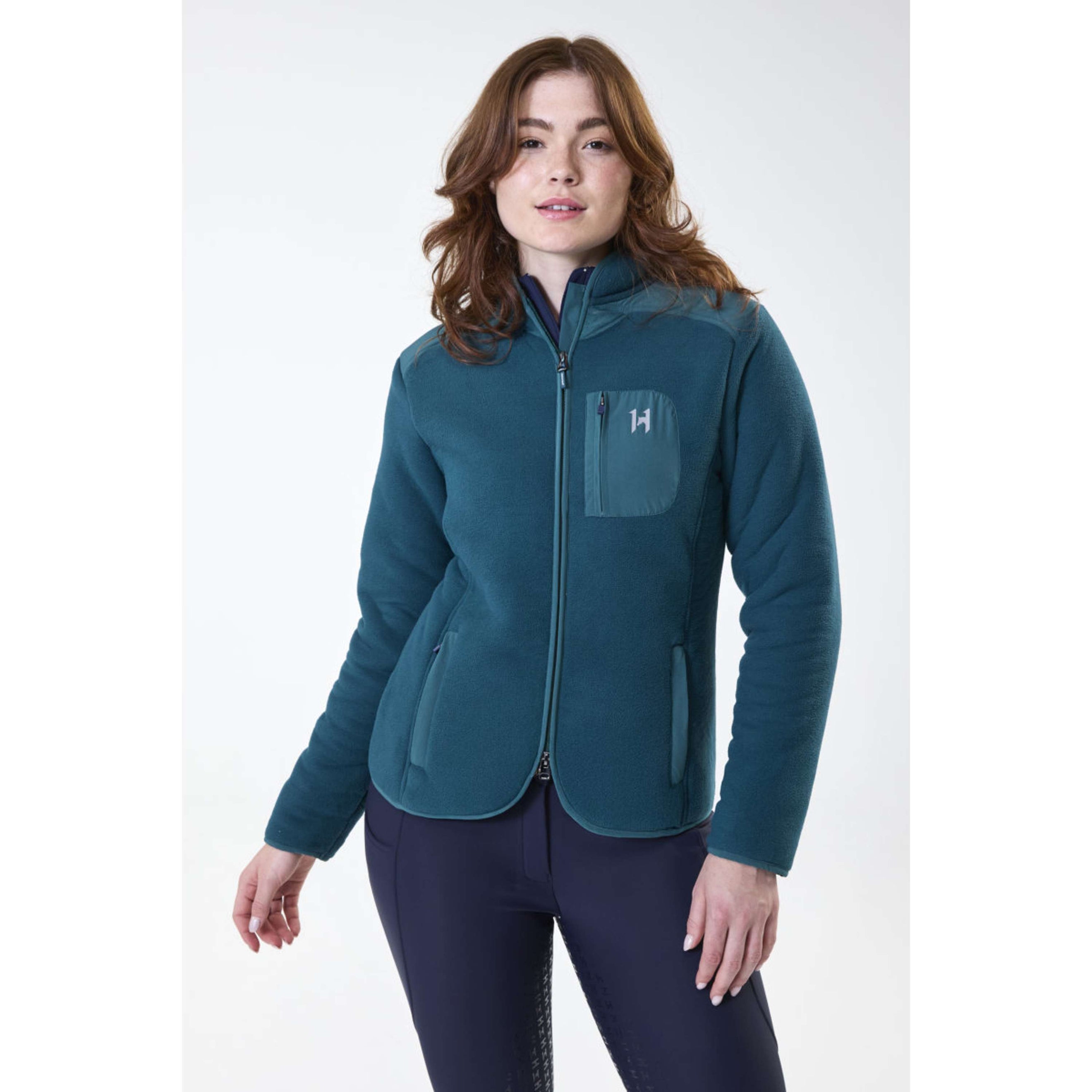 Horseware Fleecejack Pace Dynasty Green