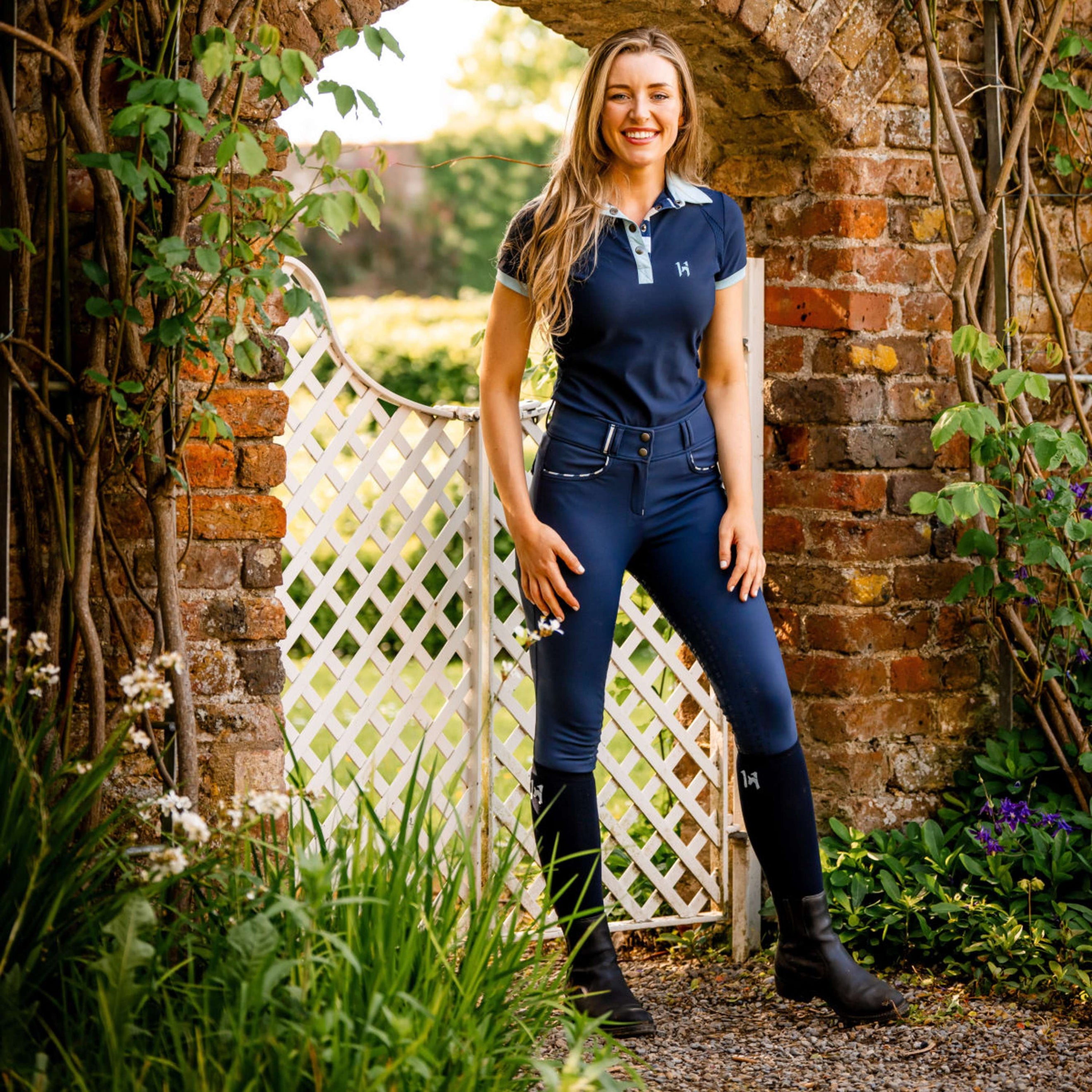 Horseware Rijbroek Newmarket High Rise Full Seat Navy