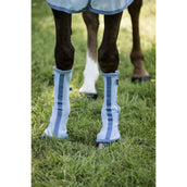 Horseware Fly Boots Set of 2 Heather Blue/Blue/Silver