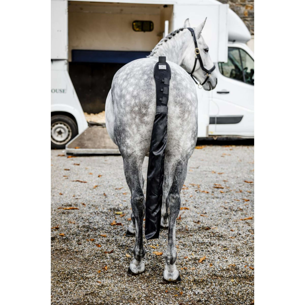 Horseware Staartbeschermer en Zak Zwart