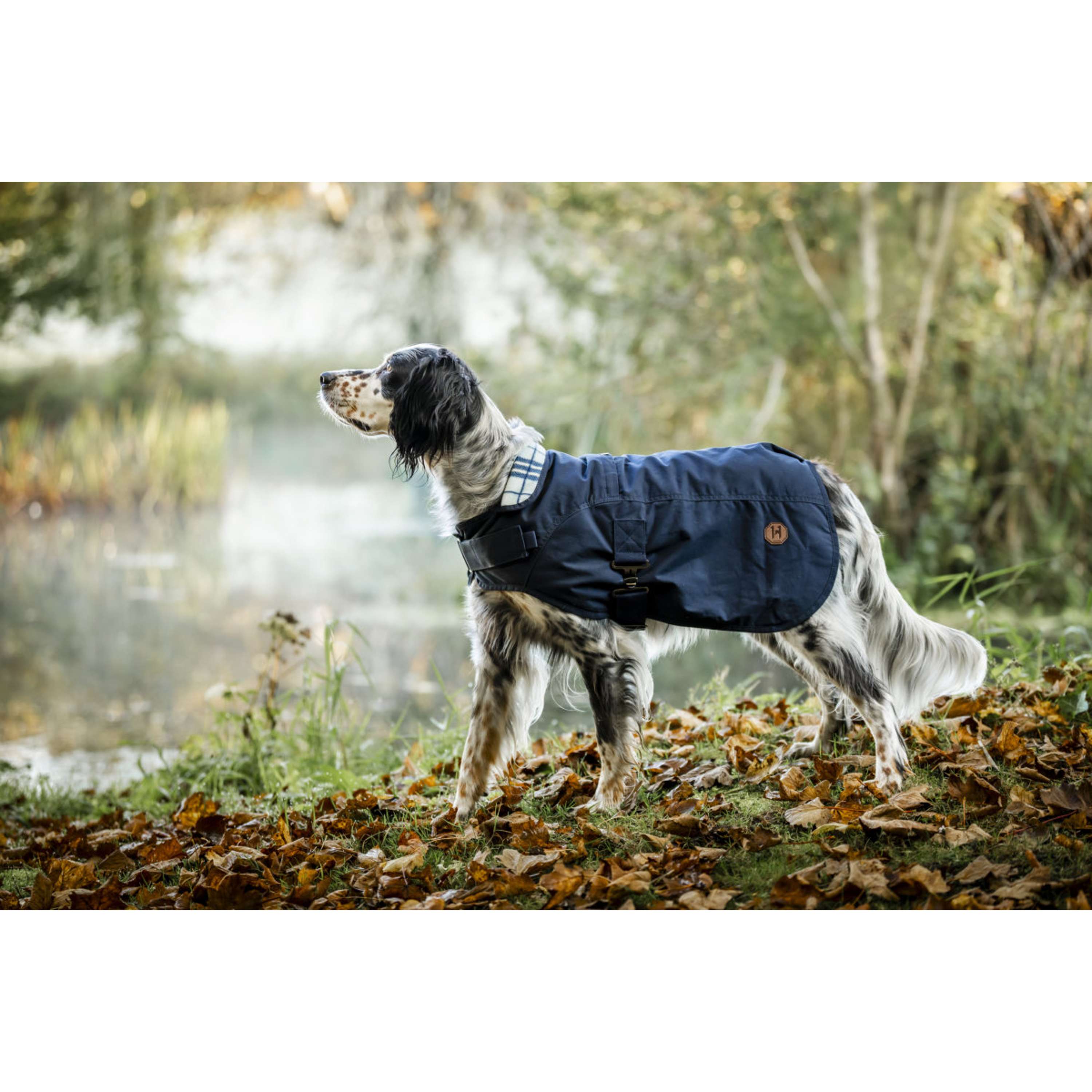 Horseware Dog Coat Newmarket Hertitage Navy/Witney Navy