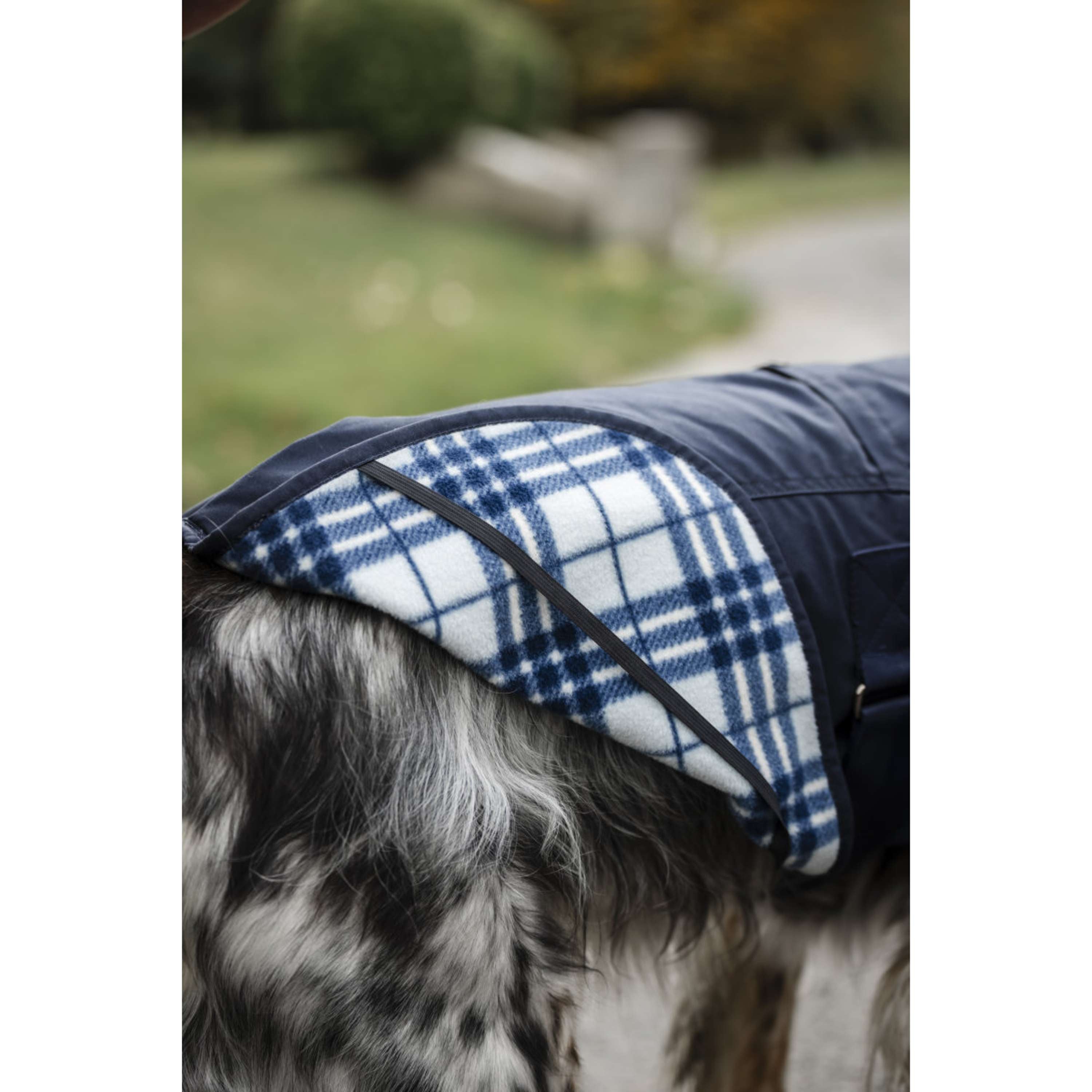 Horseware Dog Coat Newmarket Hertitage Navy/Witney Navy