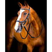 Rambo Micklem Diamond Competition Bridle New Zwart