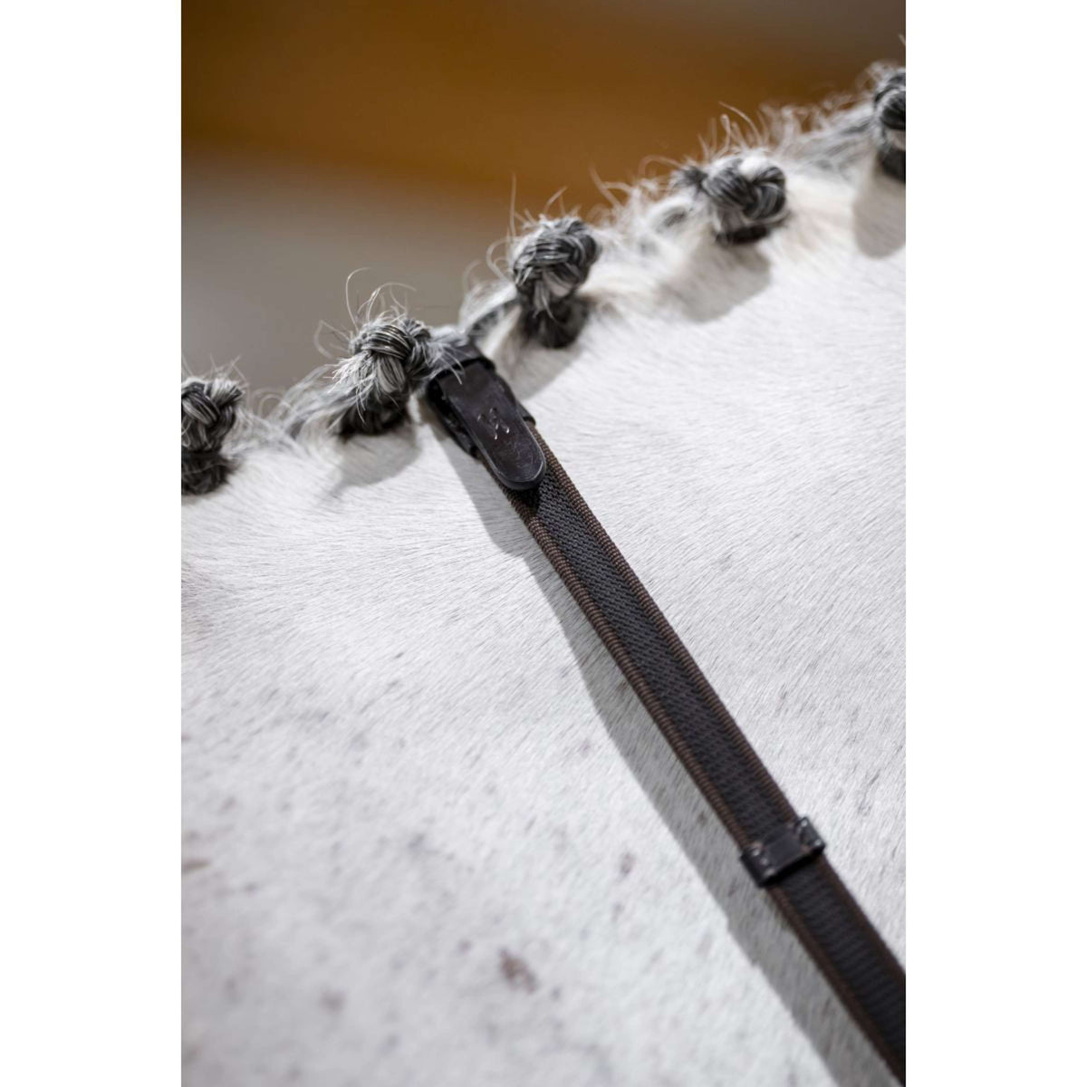 Horseware Teugels Rubber Grip Continental Zwart