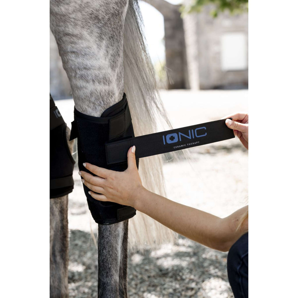 Horseware Hock Boots Ionic Set of 2 Zwart