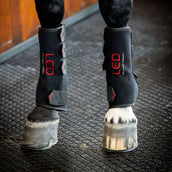 Horseware Leg Wraps LED Red Light Therapy Pair Zwart/Zwart