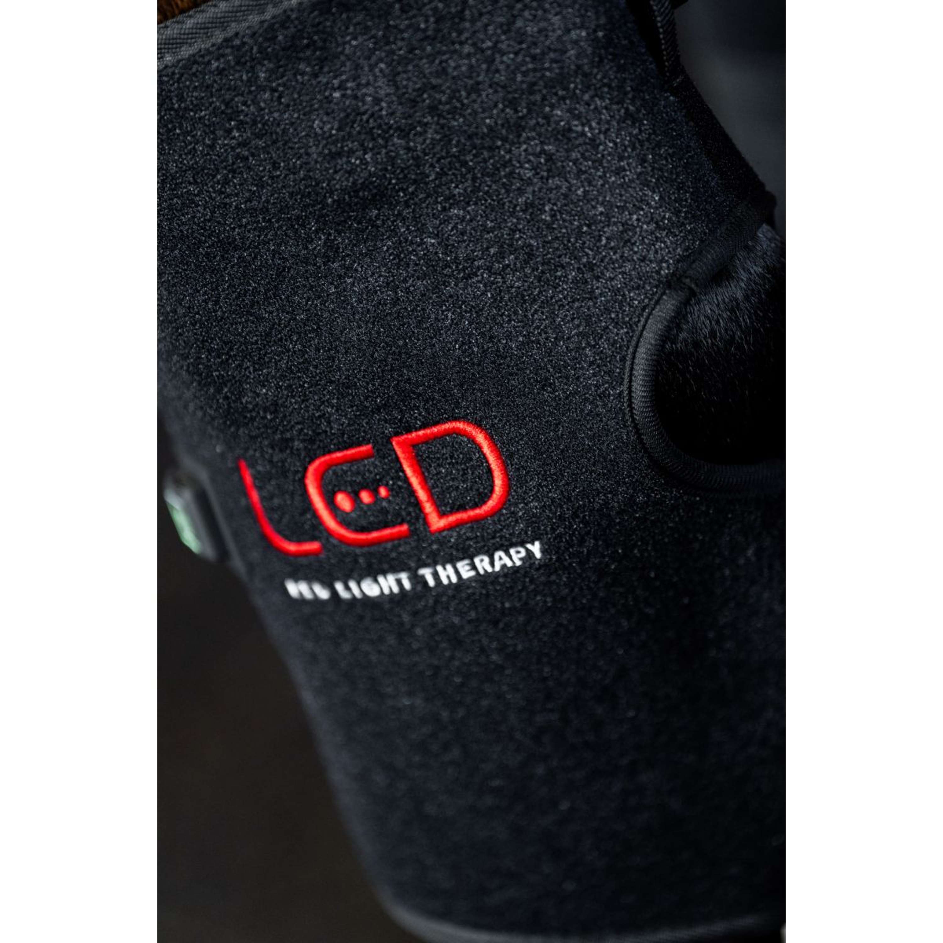 Horseware Hock Boots LED Red Light Therapy Pair Zwart/Zwart