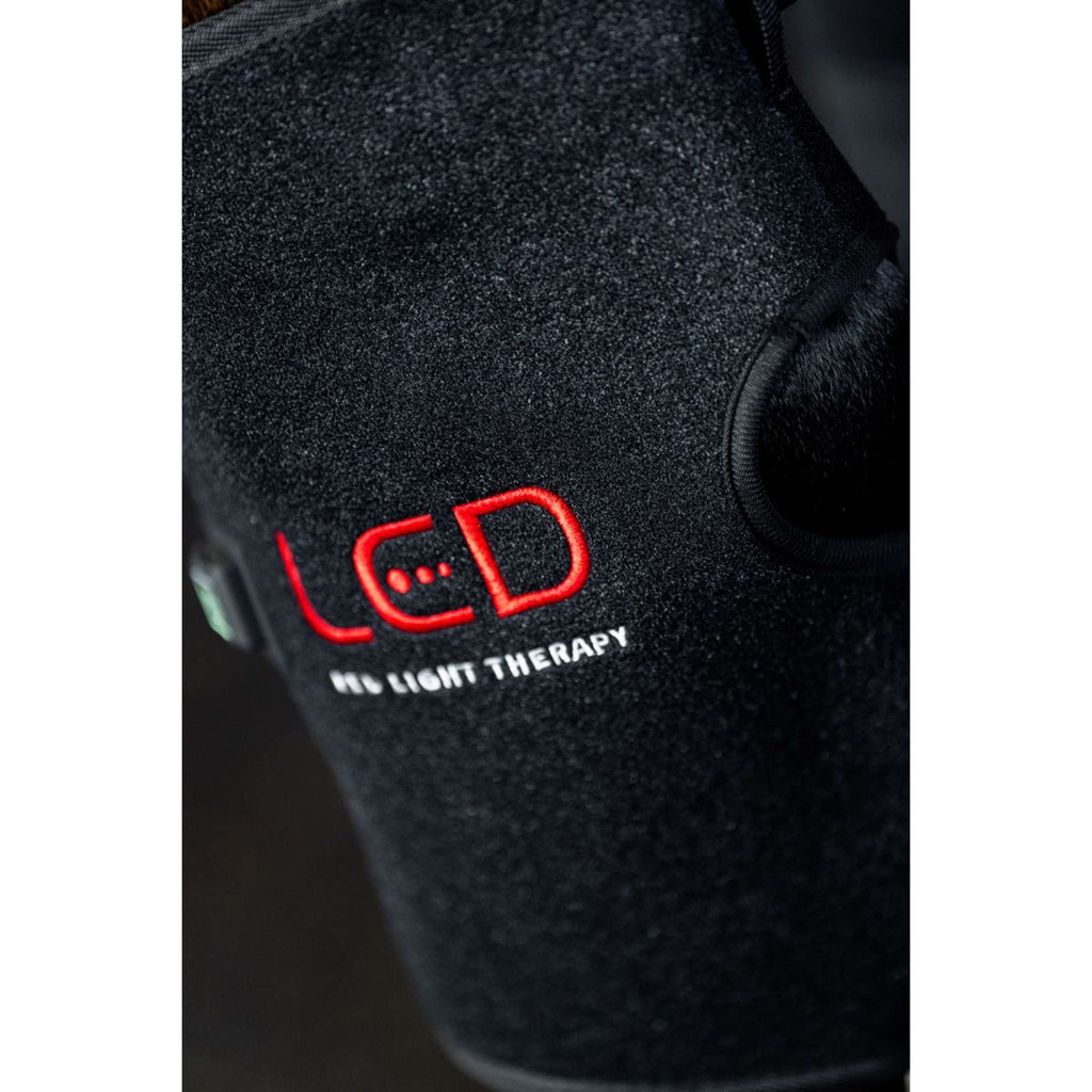 Horseware Hock Boots LED Red Light Therapy Pair Zwart/Zwart