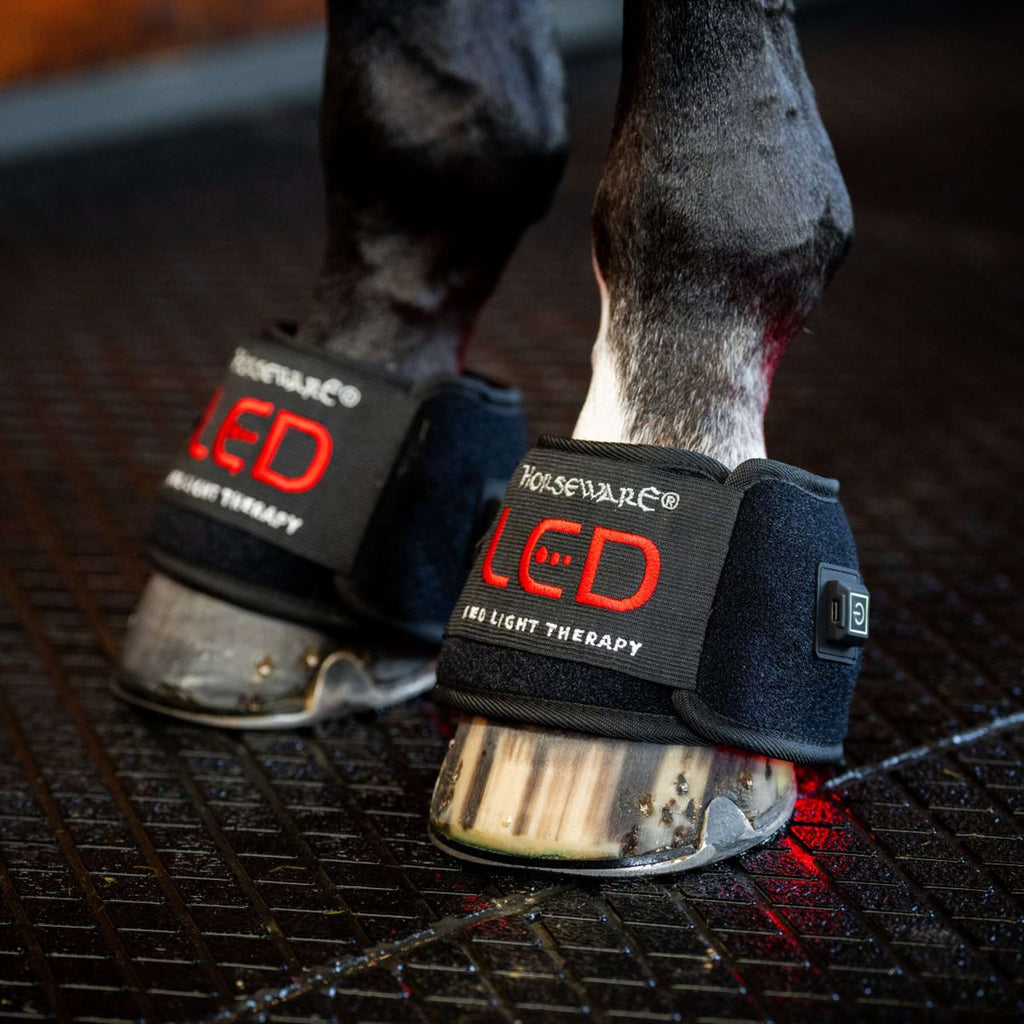 Horseware Mini Wraps LED Red Light Therapy Pair Zwart/Zwart