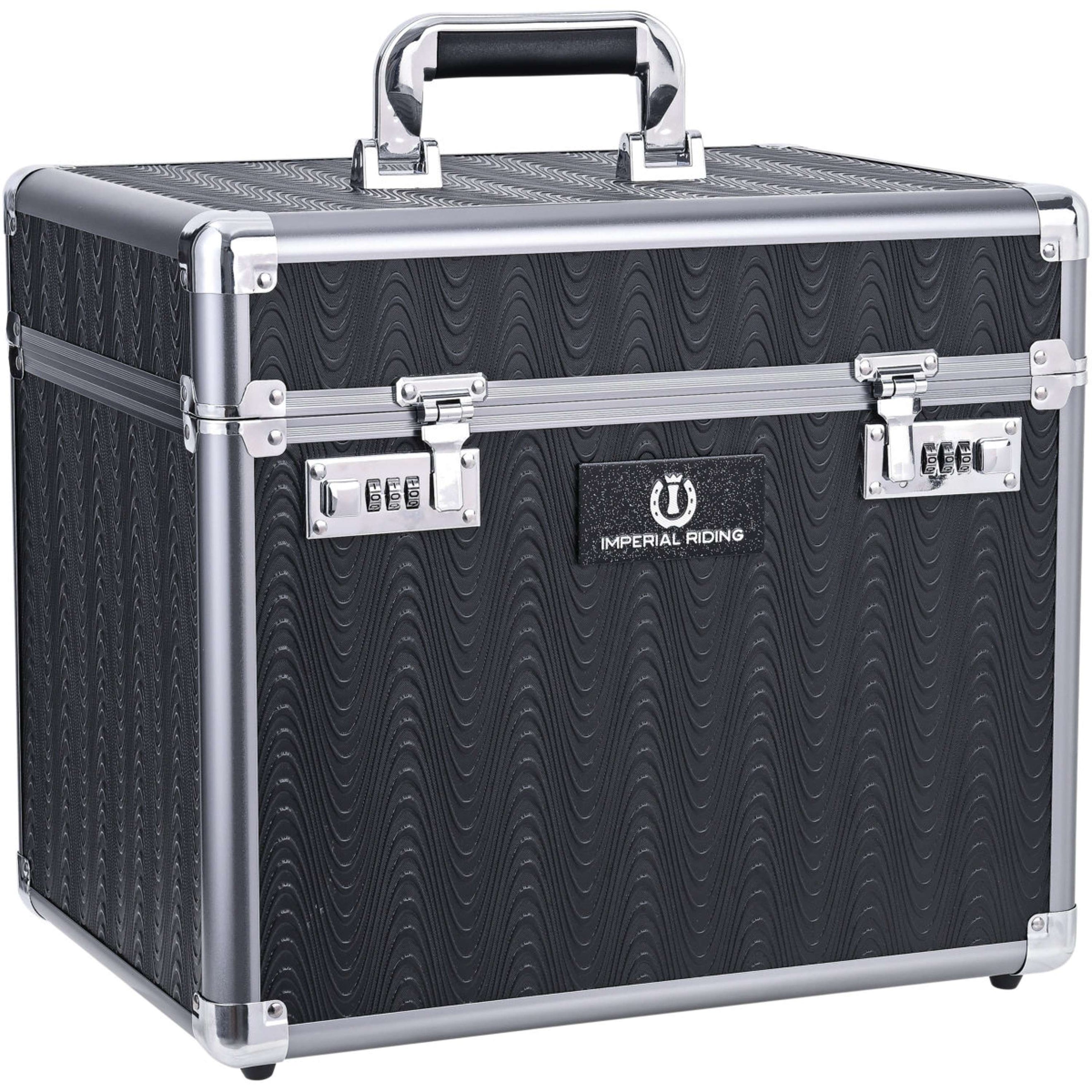 Imperial Riding Poetsbox IRHShiny Grijs/Zwart
