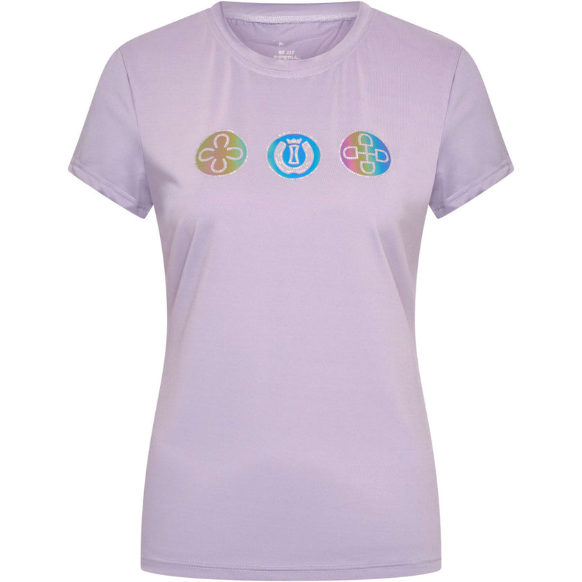 Imperial Riding T-Shirt IRHHolographics Wisteria