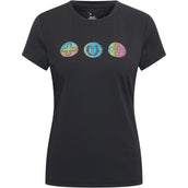 Imperial Riding T-Shirt IRHHolographics Zwart