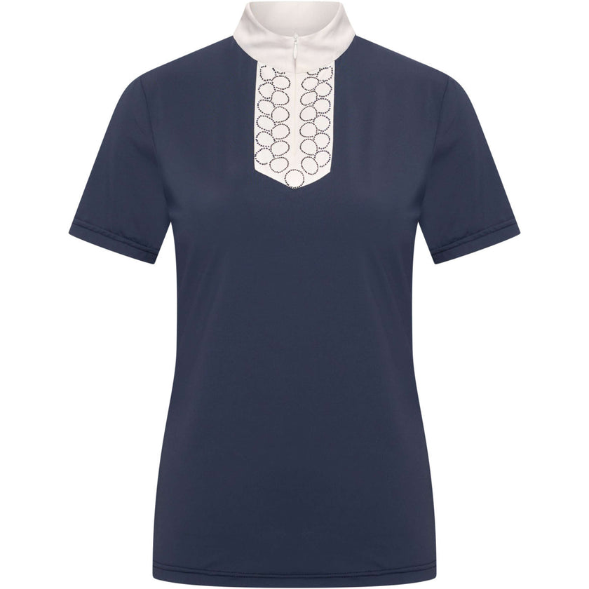 Imperial Riding Wedstrijdshirt IRHShine Navy Imperial Riding Wedstrijdshirt IRHShine Navy