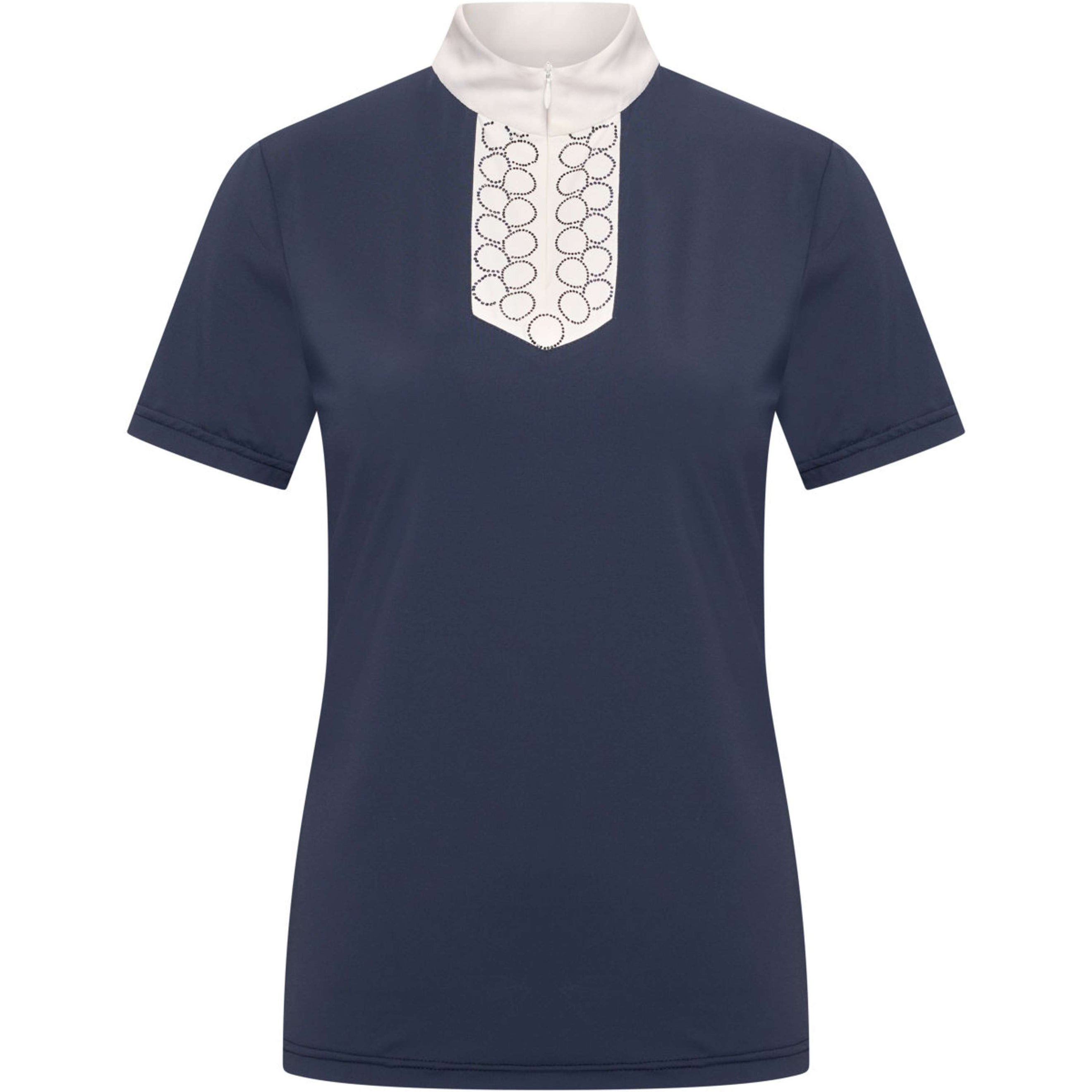 Imperial Riding Wedstrijdshirt IRHShine Navy