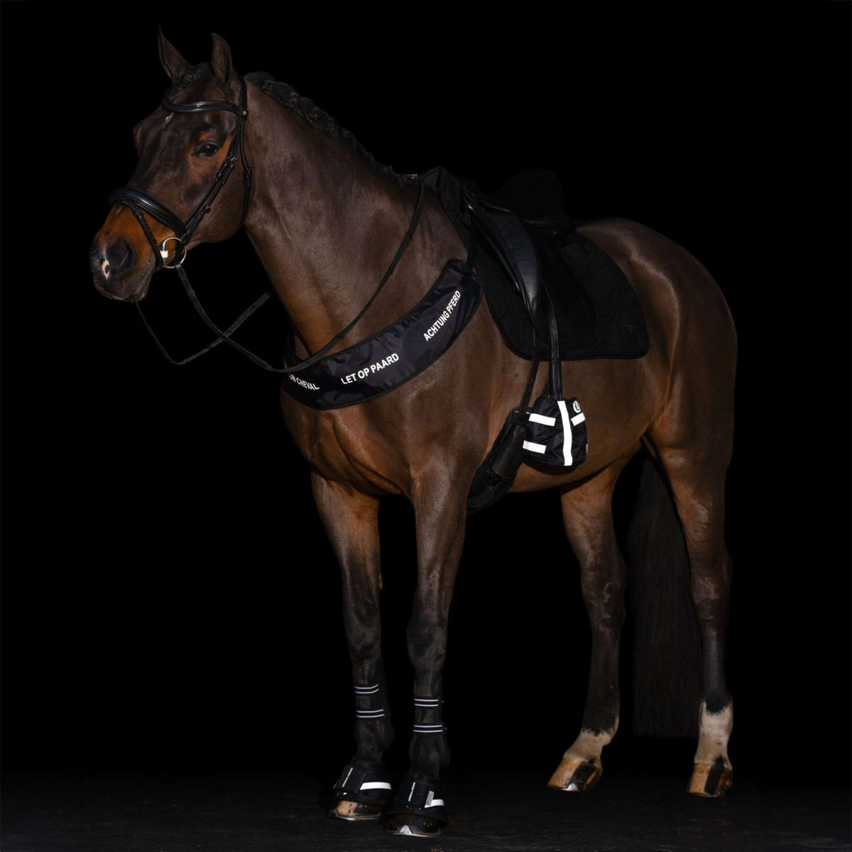 Imperial Riding Springschoenen IRHReflective Zwart