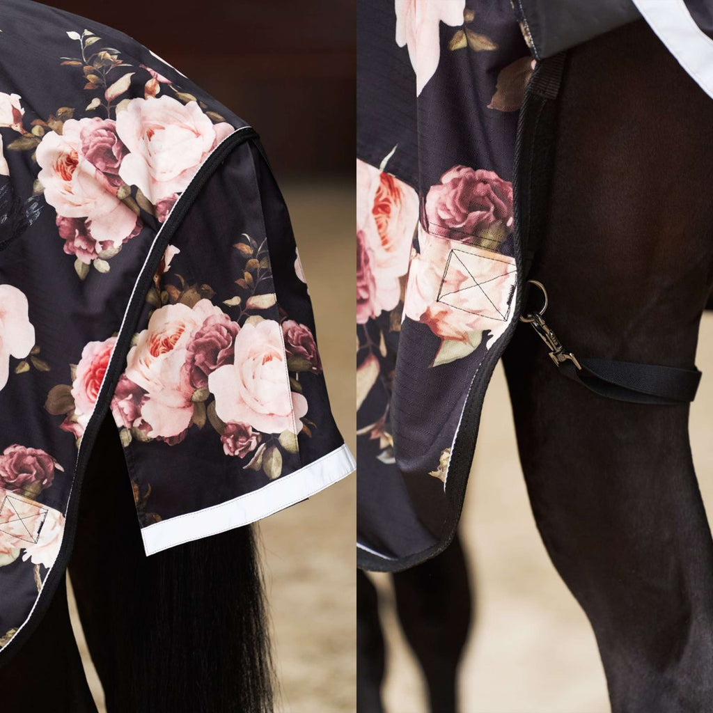 Imperial Riding Outdoordeken IRHSuper-Dry 100g Flower Print
