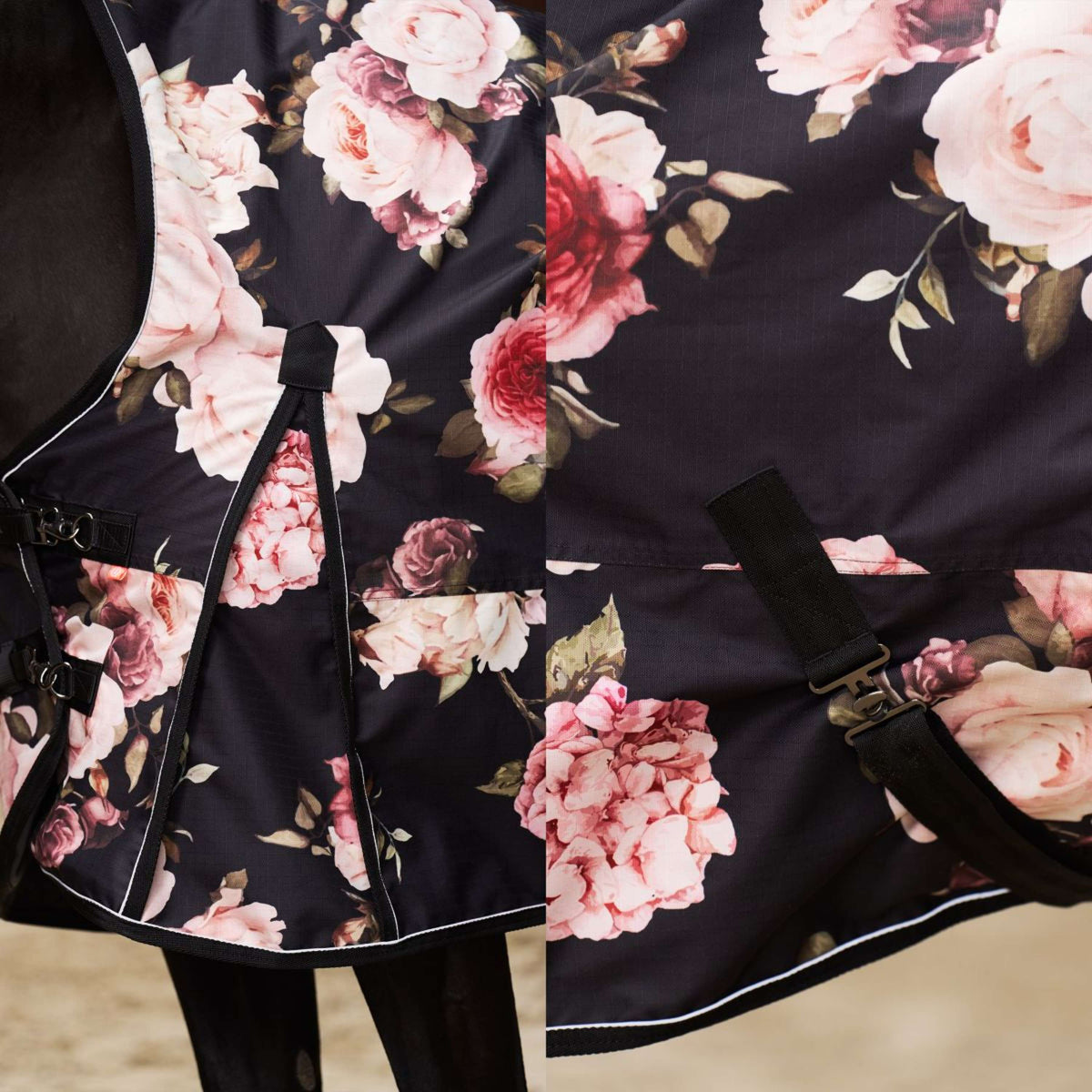 Imperial Riding Outdoordeken IRHSuper-Dry 100g Flower Print