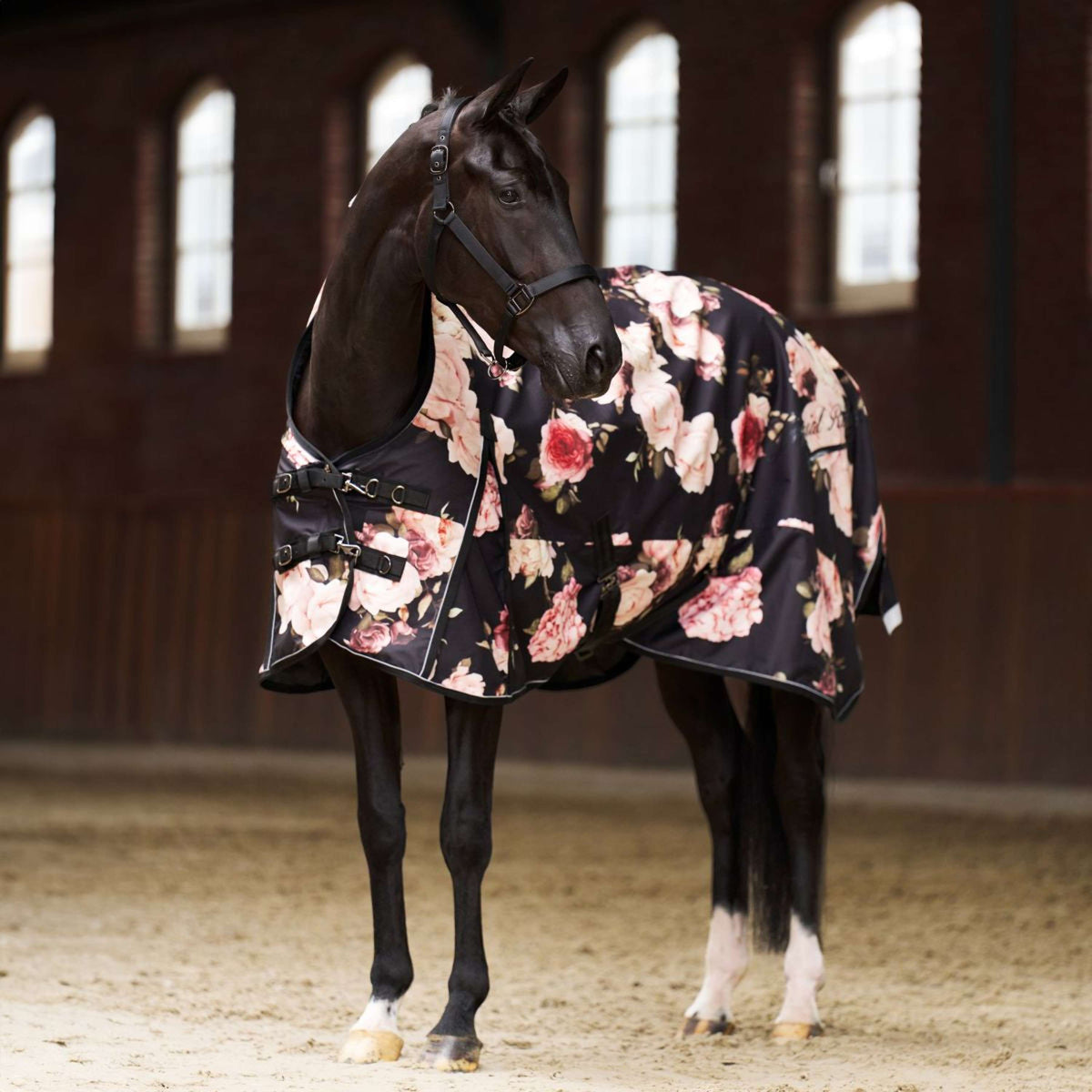 Imperial Riding Outdoordeken IRHSuper-Dry 100g Flower Print