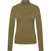 Imperial Riding Shirt IRHAmy Lange Mouwen Olive Green