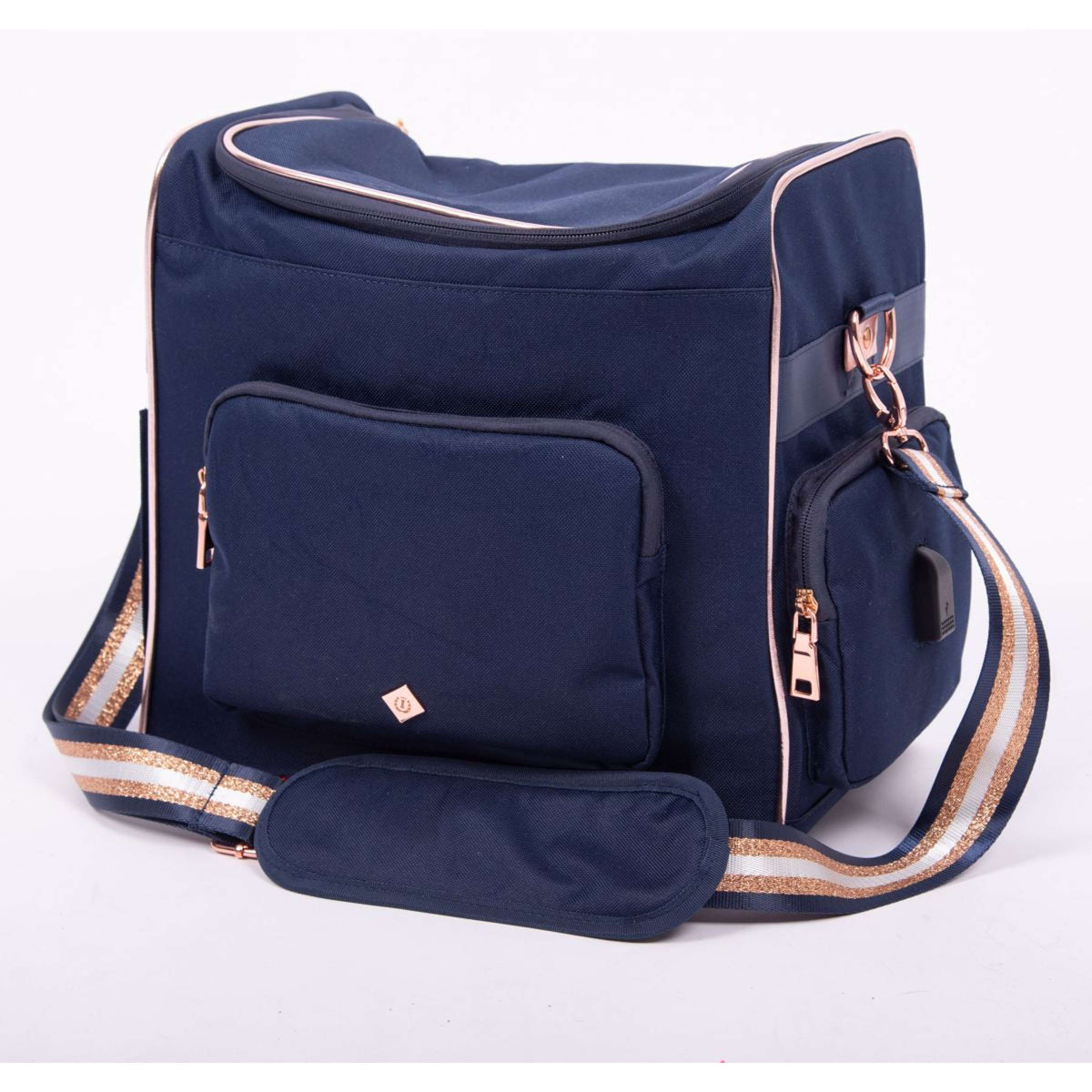 Imperial Riding Poetstas IRHShimmer & Shine Navy/Rosegold