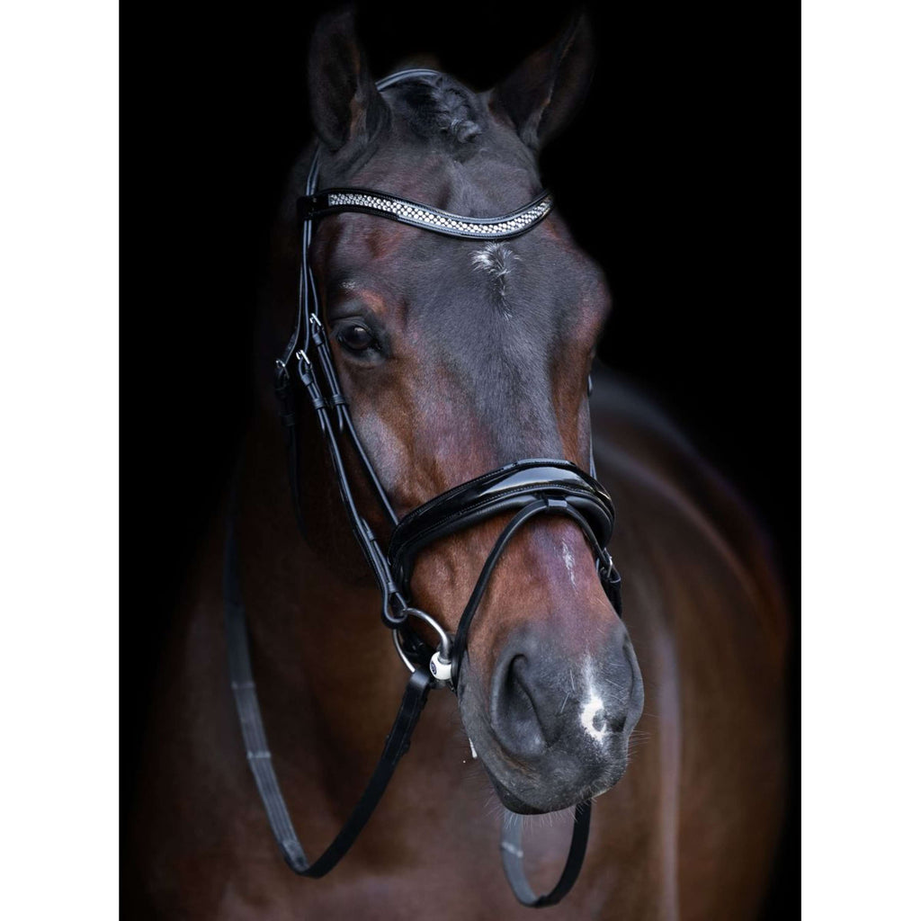 Imperial Riding Hoofdstel IRH Zwart/Crystal