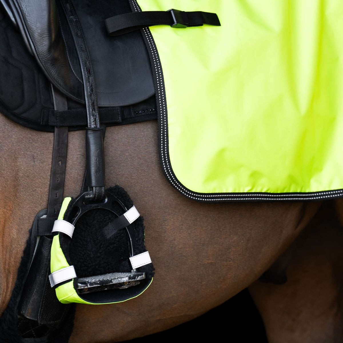 Imperial Riding Teenwarmer IRHReflective Geel