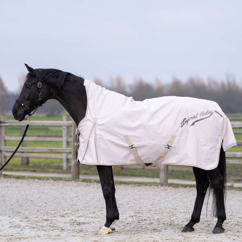 Imperial Riding Outdoordeken IRHSuper-dry AOP 0g Taupe