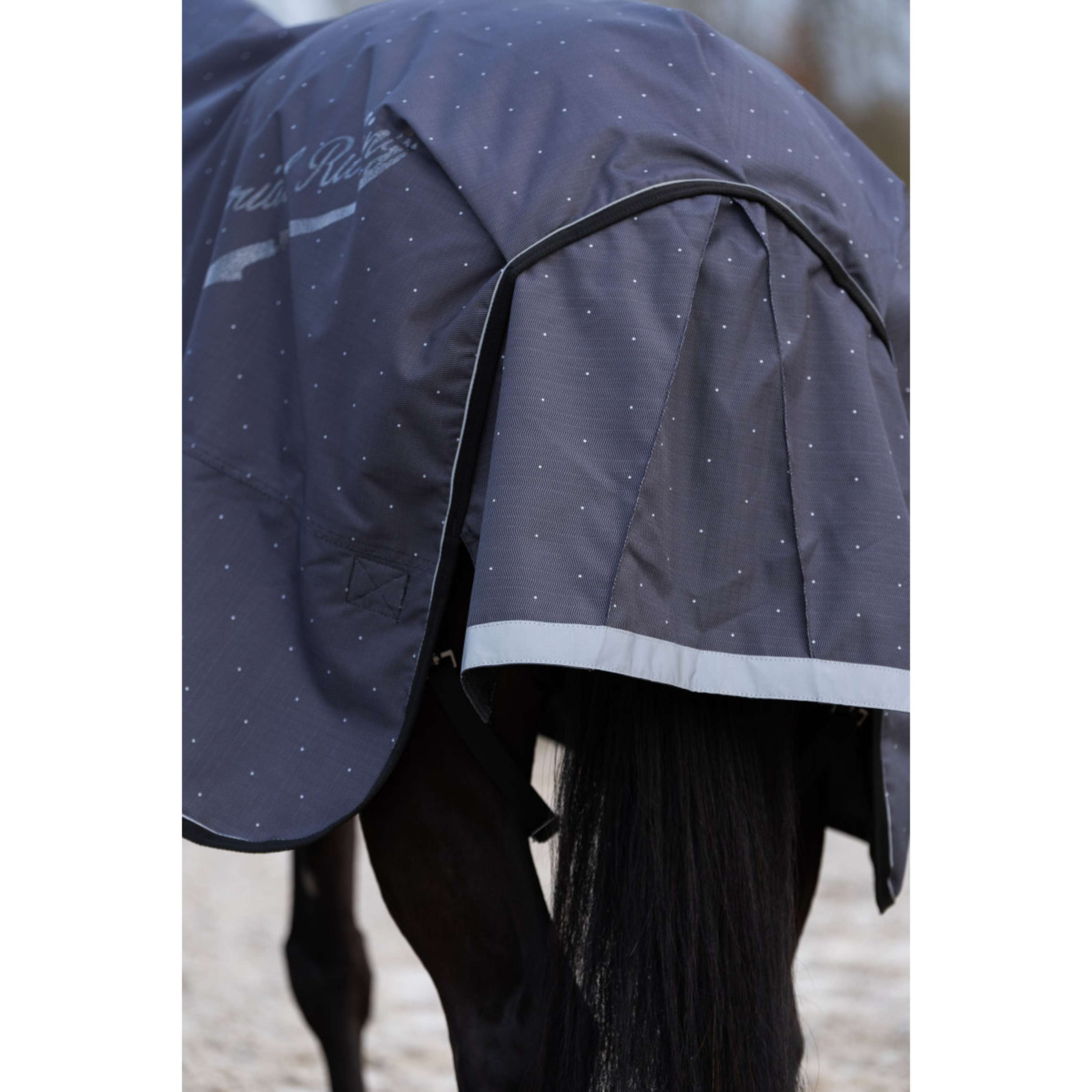 Imperial Riding Outdoordeken IRHSuper-dry AOP 200g Grijs